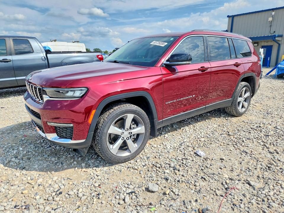 2021 Jeep Grand cherokee VIN 1C4RJKBG5M8132981 — COPART salvage auction photo