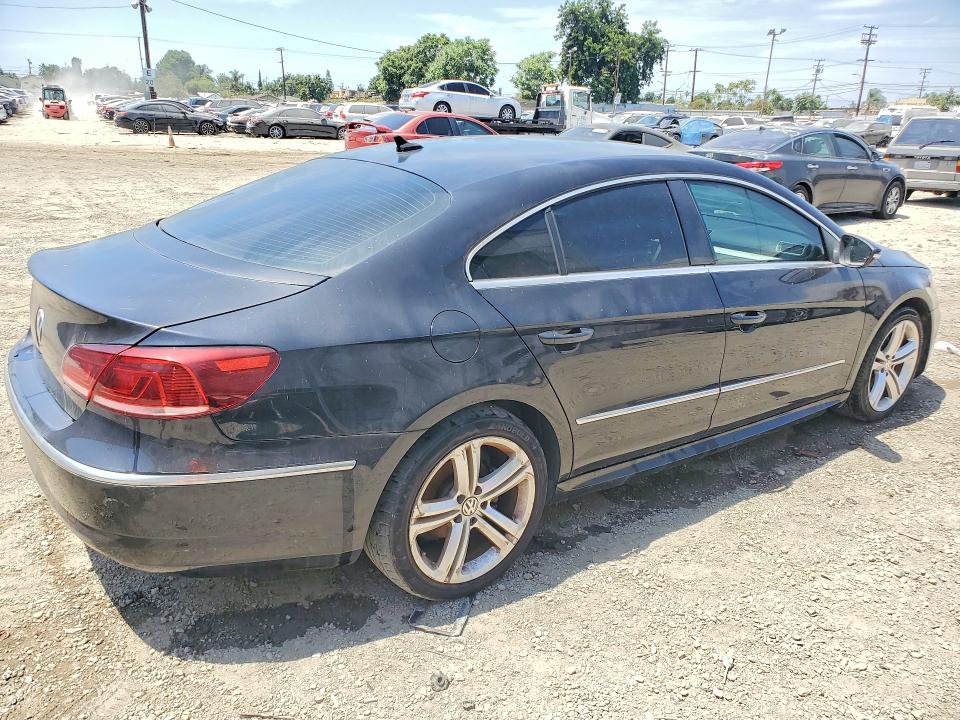 2014 Volkswagen Passat cc VIN WVWBP7AN7EE531942 COPART salvage auction — MINOR DENT/SCRATCHES, Ca - Dis/Dlr/Exp App For Dup Clean, sold $700 on 2026-08-17 (photo 3)
