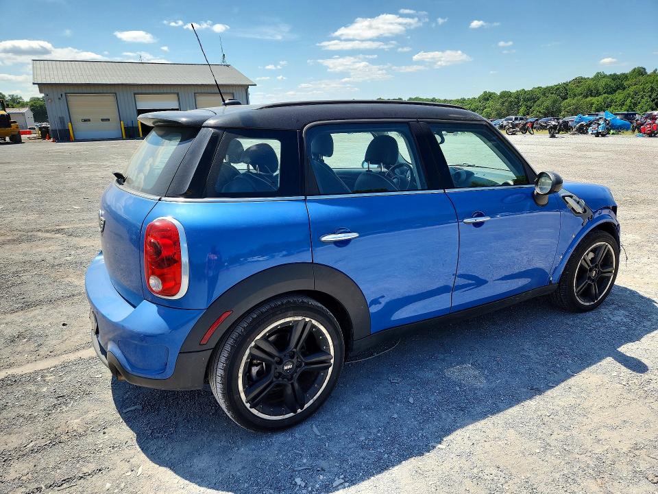 2012 Mini Cooper VIN WMWZC3C57CWM26953 COPART salvage auction — FRONT END, Pa - Certificate Of Salvage, sold $600 on 2026-08-10 (photo 3)