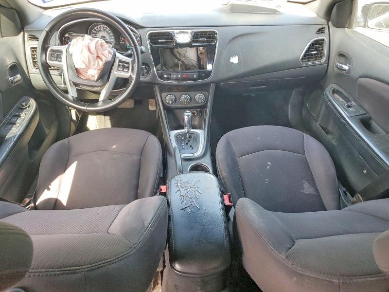 2013 Chrysler 200 VIN 1C3CCBBB7DN584585 COPART salvage auction — FRONT END, Tx - Salvage Vehicle Title, sold $750 on 2026-08-21 (photo 8)