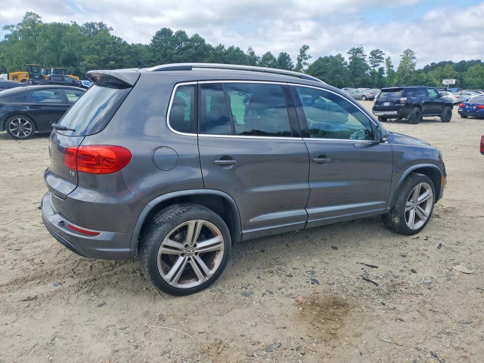 2016 Volkswagen Tiguan VIN WVGBV7AX3GW009051 COPART salvage auction — REAR END, Va - Certificate Of Title, sold $2,350 on 2026-08-18 (photo 3)