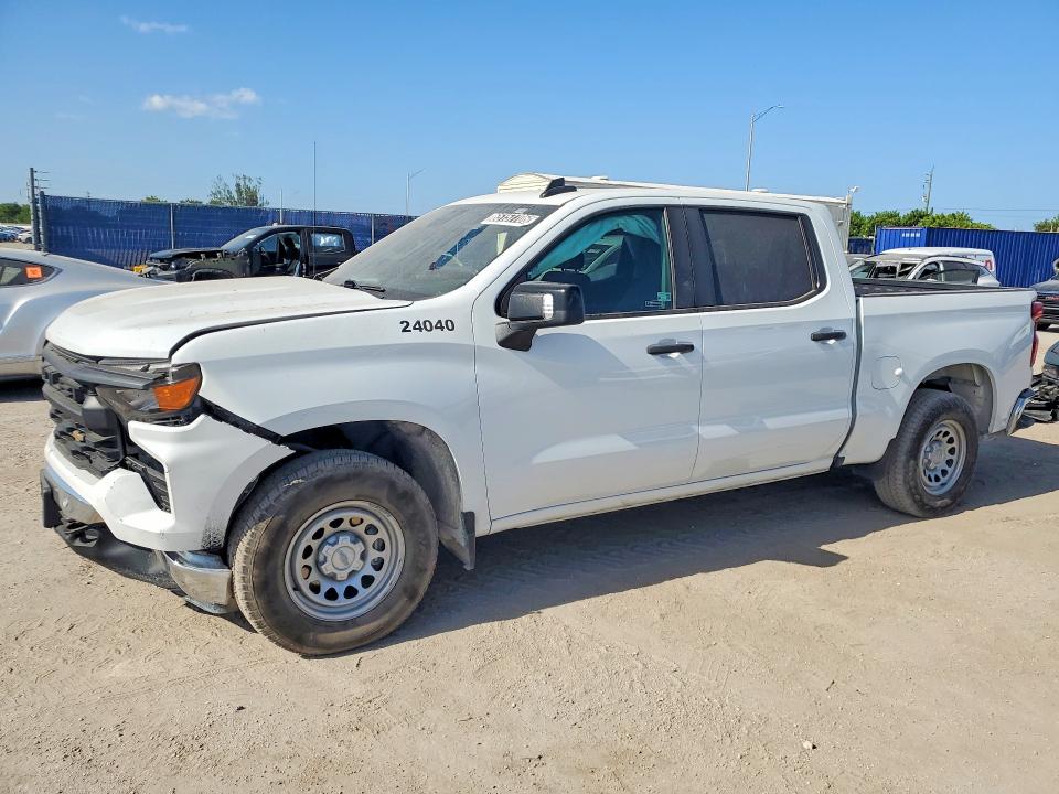 2024 Chevrolet Silverado VIN 1GCPDAEK1RZ240217 — COPART salvage auction photo