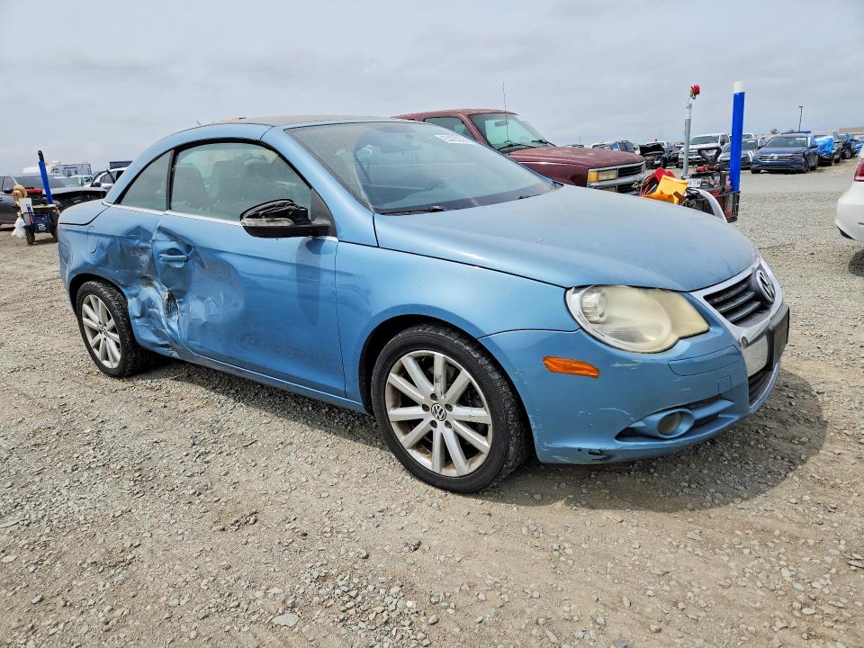 2009 Volkswagen Eos VIN WVWBA71FX9V012321 COPART salvage auction — SIDE, Ca - Dis/Dlr/Exp Only Clean Title, sold $225 on 2026-08-14 (photo 4)
