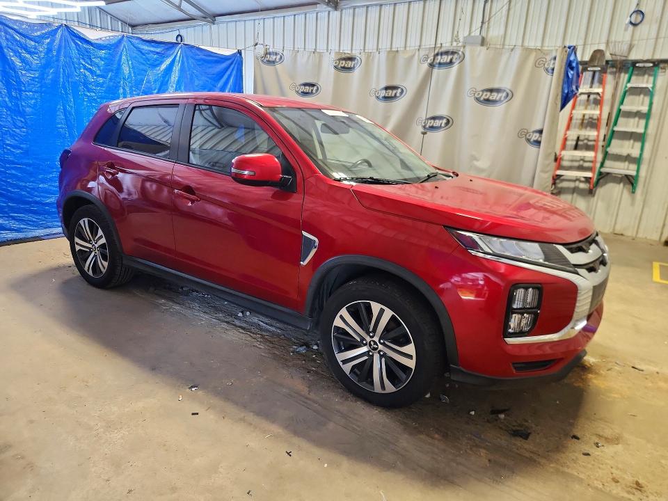 2020 Mitsubishi Outlander VIN JA4AR3AU9LU018467 COPART salvage auction — REAR END, Ga - Certificate Of Title, sold $4,300 on 2026-09-10 (photo 4)