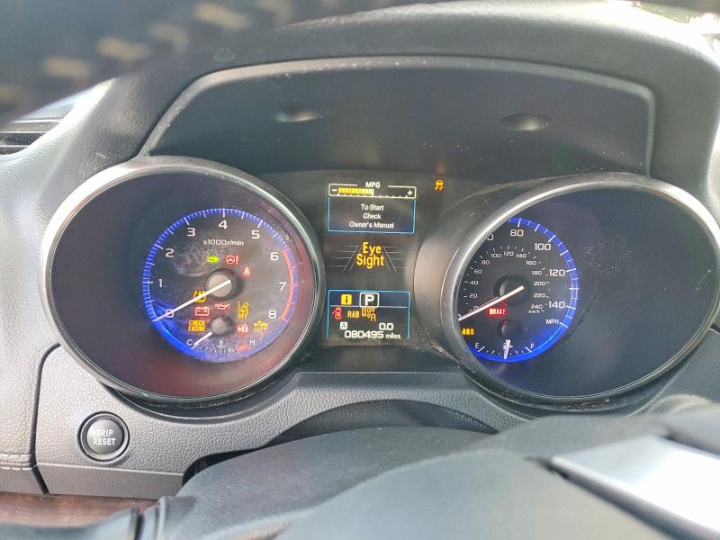 2019 Subaru Outback VIN 4S4BSANC4K3320558 COPART salvage auction — WATER/FLOOD, OH - CERT OF TITLE-SALVAGE FLOOD (P), sold $1,300 on 2026-10-06 (photo 9)