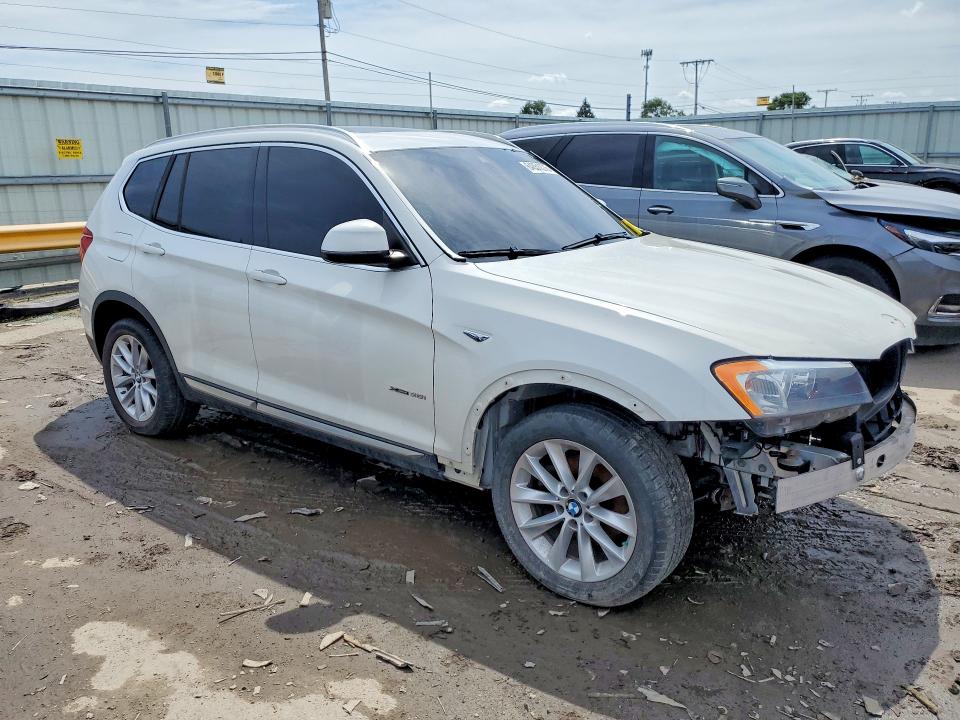 2015 BMW X3 VIN 5UXWX7C55F0K32624 COPART salvage auction — FRONT END, MI - CERTIFICATE OF TITLE, sold $900 on 2026-09-14 (photo 4)