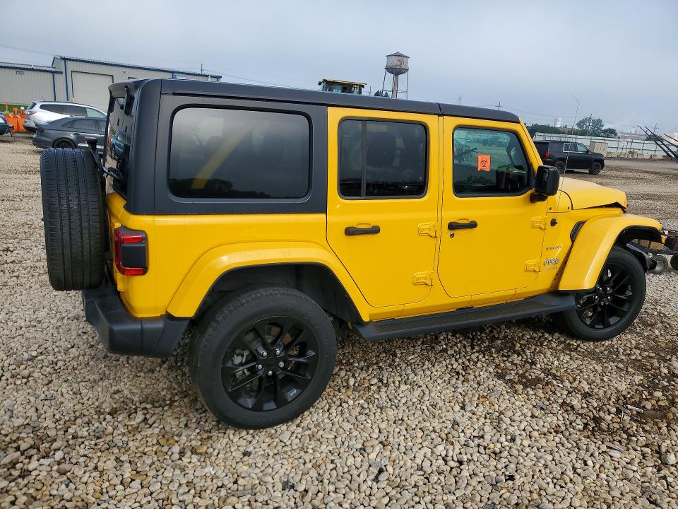 2021 Jeep Wrangler / VIN 1C4JJXP6XMW698768 COPART salvage auction — FRONT END, WV - SALVAGE CERTIFICATE, sold $11,500 on 2026-09-18 (photo 3)