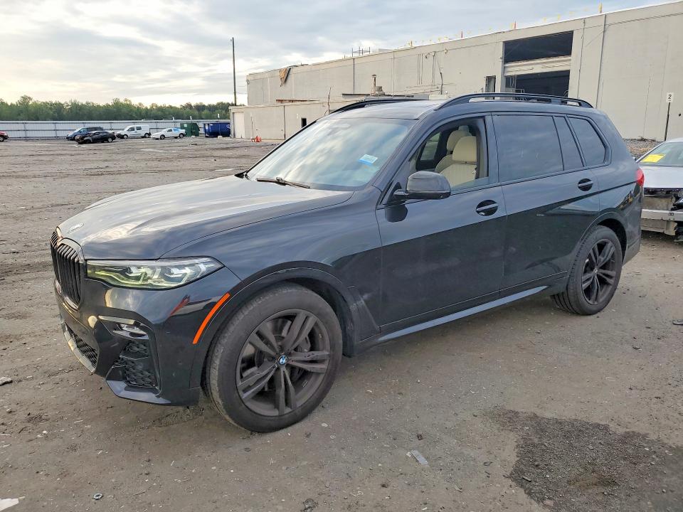 2022 BMW X7 VIN 5UXCW2C08N9K23312 COPART salvage auction — NORMAL WEAR, Mt - Certificate Of Title, sold $23,500 on 2026-09-02 (photo 1)