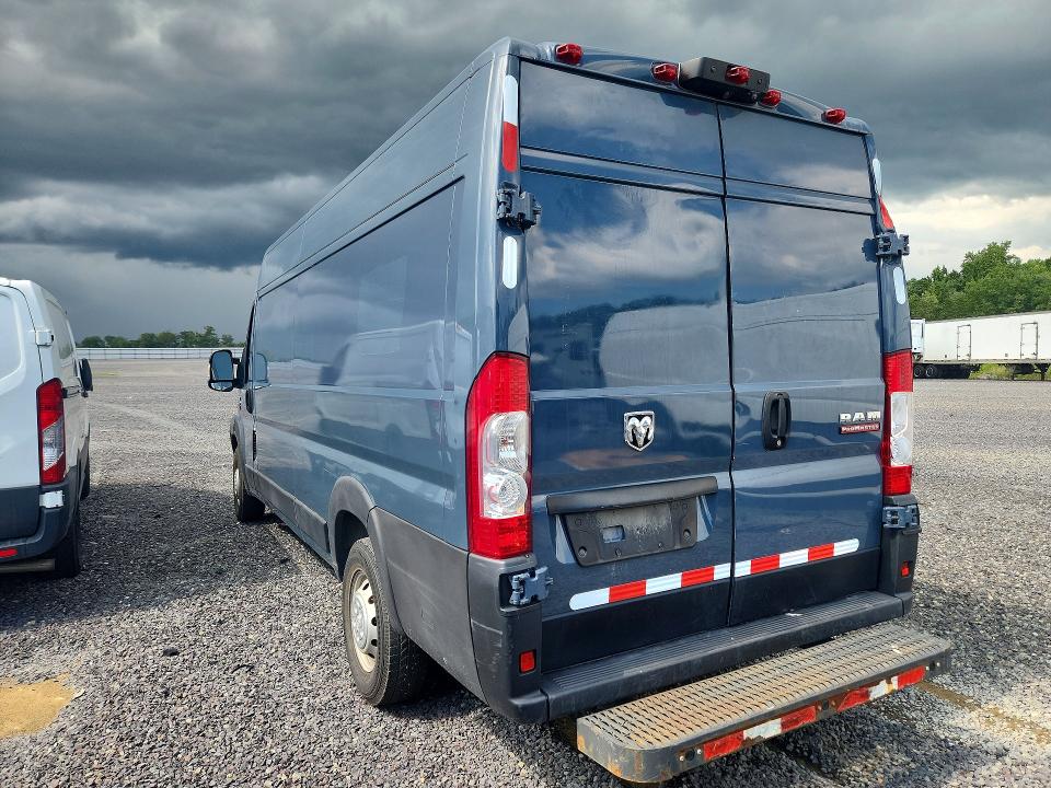 2020 Ram Promaster 3500 VIN 3C6URVJG2LE139842 COPART salvage auction — SIDE, VA - CERTIFICATE OF TITLE, sold $11,000 on 2026-08-25 (photo 2)