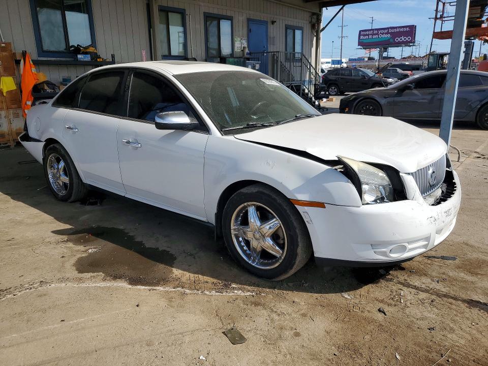 2008 Mercury Sable VIN 1MEHM43WX8G616224 COPART salvage auction — FRONT END, Ca - Salvage Certificate, sold $250 on 2026-09-14 (photo 4)