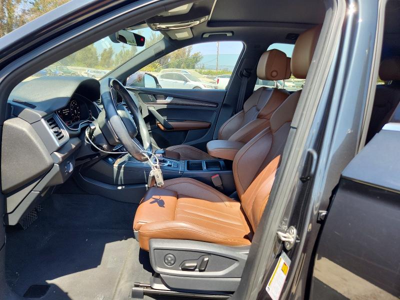 2018 Audi Q5 VIN WA1BNAFYXJ2091159 COPART salvage auction — SIDE, Ca - Salvage Certificate, sold $9,800 on 2026-09-08 (photo 7)