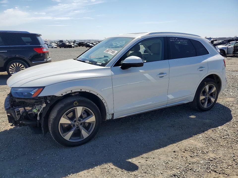 2022 Audi Q5 VIN WA1BBAFY9N2085366 — COPART salvage auction photo