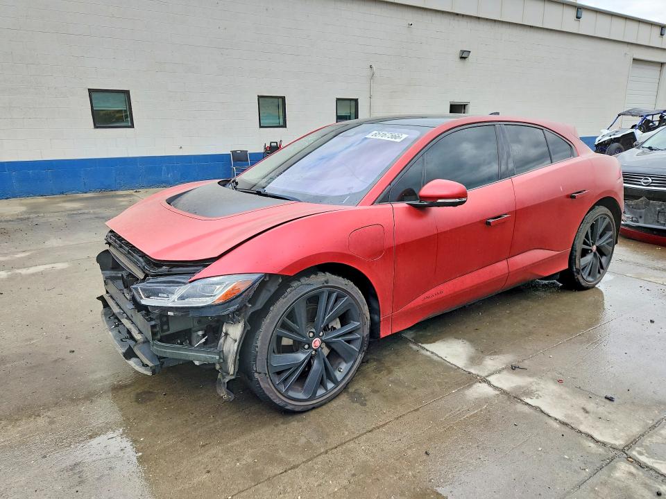2020 Jaguar I-pace VIN SADHD2S16L1F79493 COPART salvage auction — FRONT END, Ut - Salvage Certificate, sold $8,100 on 2026-08-31 (photo 1)