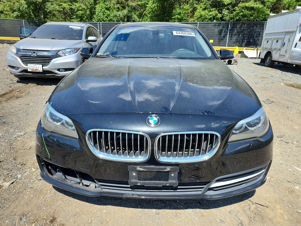2014 BMW 5er VIN WBA5A7C56ED618438 COPART salvage auction — FRONT END, Md - Cert Of Salvage > 75% Damage, sold $2,000 on 2026-08-21 (photo 5)