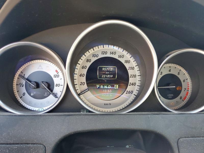2012 Mercedes-benz C-klasse VIN WDDGF8FB9CA648283 COPART salvage auction — SIDE, On - Permit No Brand - Unfit, sold $1,650 on 2026-08-20 (photo 9)