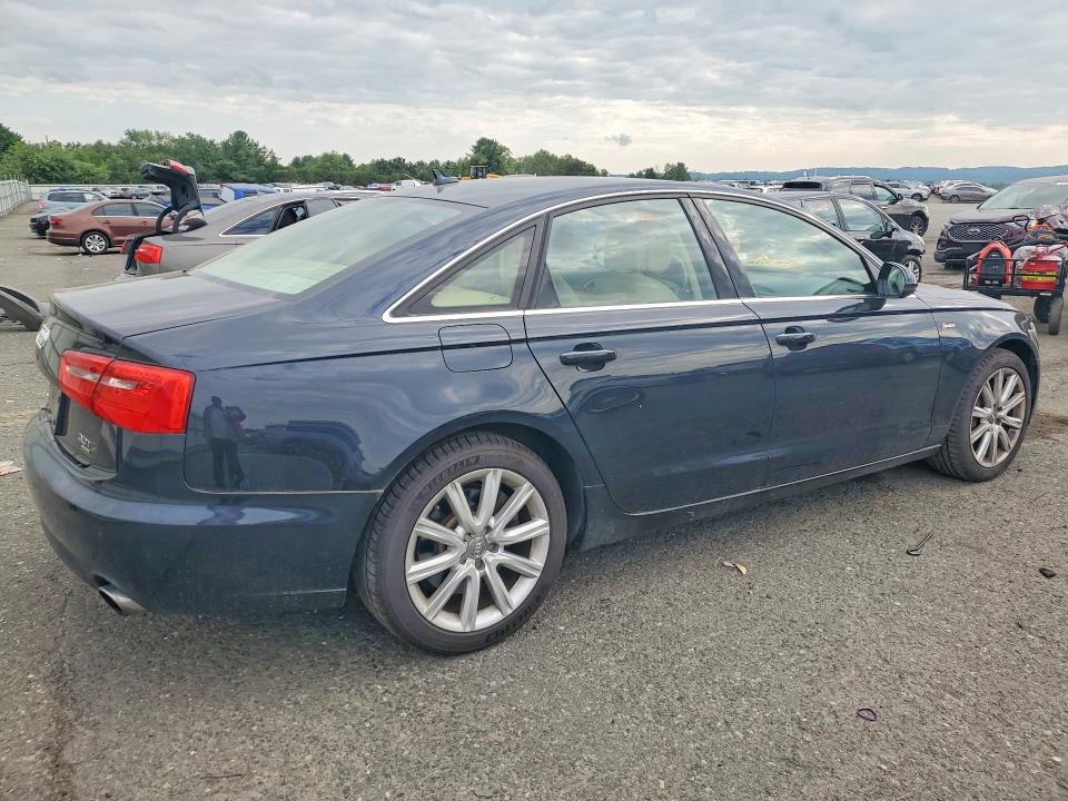 2014 Audi A6 VIN WAUFGAFC1EN051270 COPART salvage auction — MECHANICAL, Pa - Certificate Of Salvage, sold $1,800 on 2026-09-04 (photo 3)