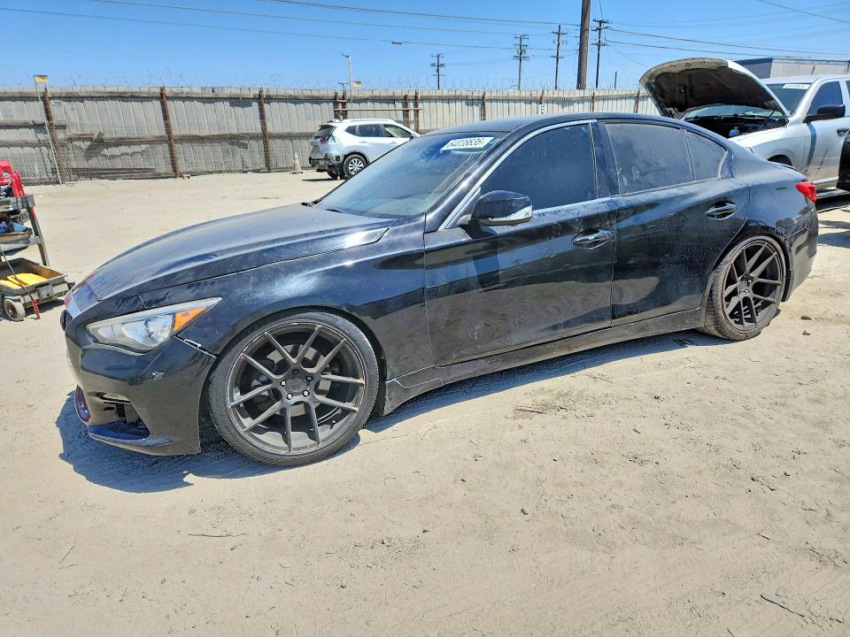 2017 Infiniti Q50 VIN JN1EV7AP4HM741786 COPART salvage auction — UNDERCARRIAGE, Ca - Dlr/Dis/Exp Only Salvage Title, sold $1,800 on 2026-08-19 (photo 1)