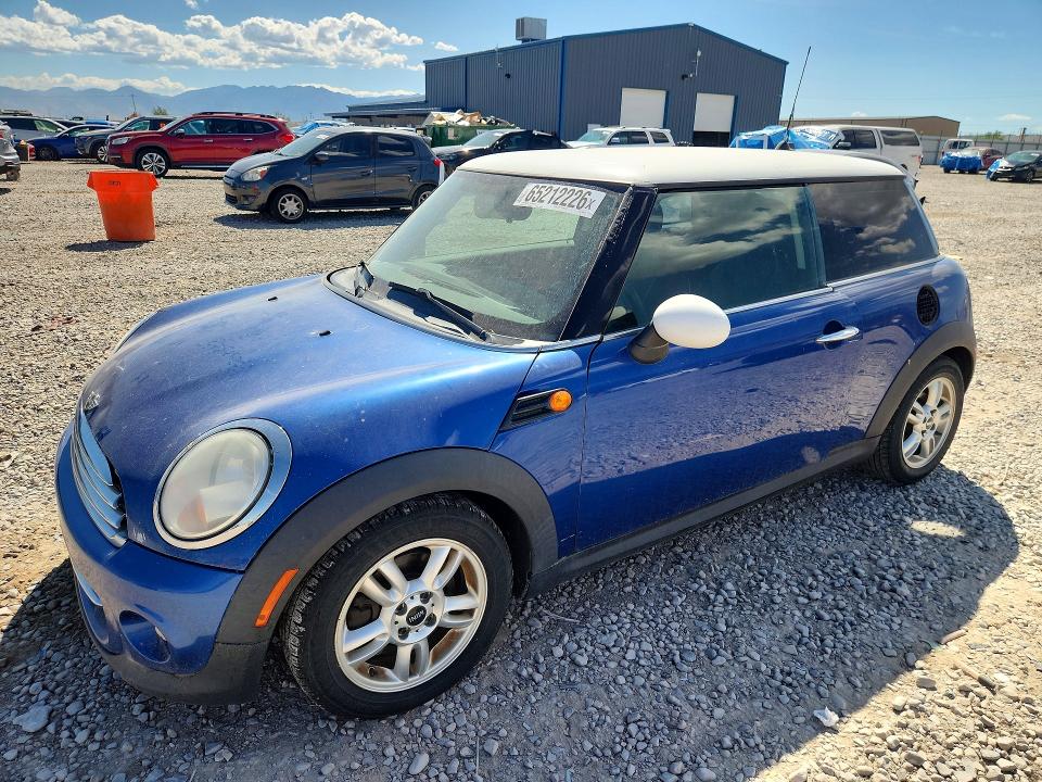 2012 Mini Cooper VIN WMWSU3C57CT369427 COPART salvage auction — MINOR DENT/SCRATCHES, UT - CERTIFICATE OF TITLE, sold $1,350 on 2026-08-22 (photo 1)