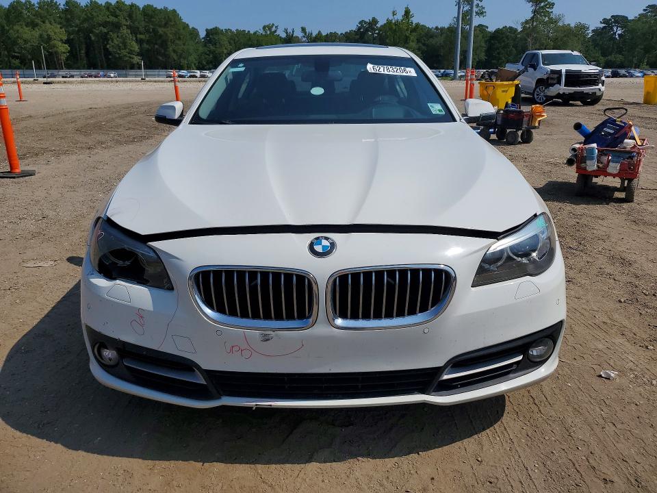 2016 BMW 5 series VIN WBA5B1C55GG128973 COPART salvage auction — ALL OVER, LA - CERT OF TITLE-SALVAGE, sold $2,500 on 2026-08-11 (photo 5)