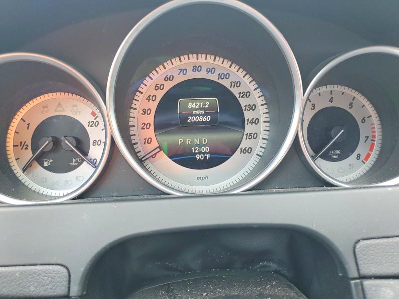 2014 Mercedes-benz C-klasse VIN WDDGJ8JB6EG280439 COPART salvage auction — MECHANICAL, Ga - Certificate Of Title (P), sold $3,400 on 2026-08-12 (photo 9)