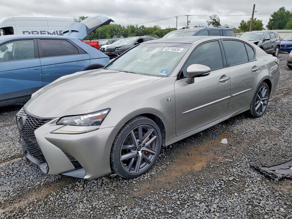 2018 Lexus GS VIN JTHCZ1BL6JA009375 COPART salvage auction — FRONT END, Salvage Title, sold $12,975 on 2026-09-17 (photo 1)
