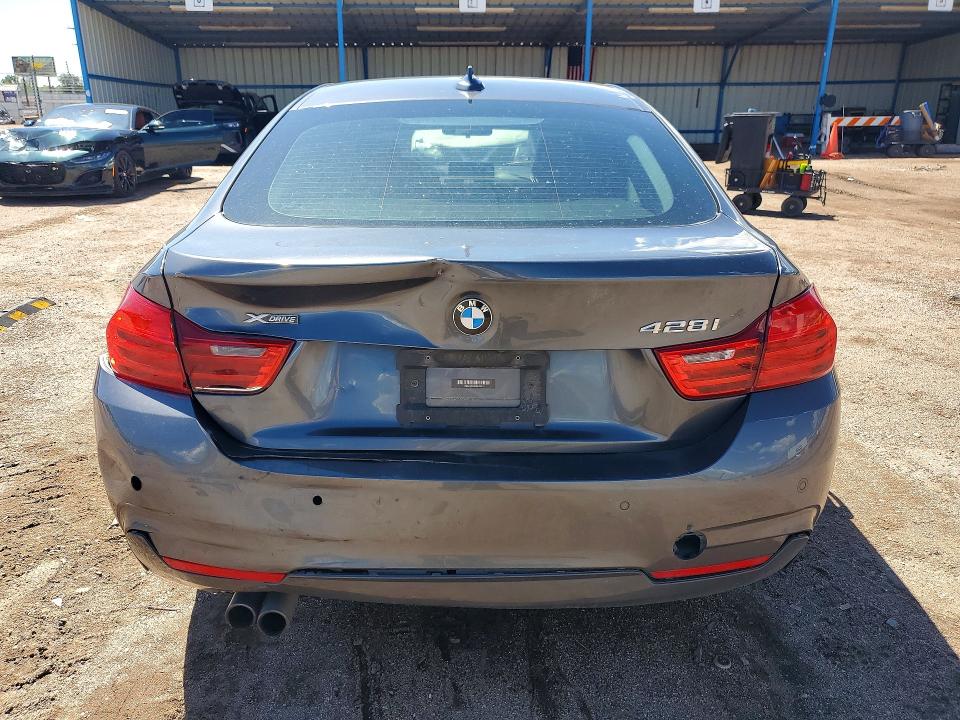 2015 BMW 4er VIN WBA4A7C55FD415313 COPART salvage auction — REAR END, CO - DIS/DLR/EXP ONLY CLEAN TITLE, sold $2,950 on 2026-08-19 (photo 6)
