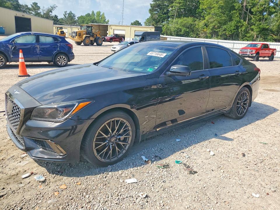 2018 Genesis G80 VIN KMHGN4JB9JU241309 COPART salvage auction — MECHANICAL, Va - Dealer Only Clean Title, sold $6,300 on 2026-09-11 (photo 1)