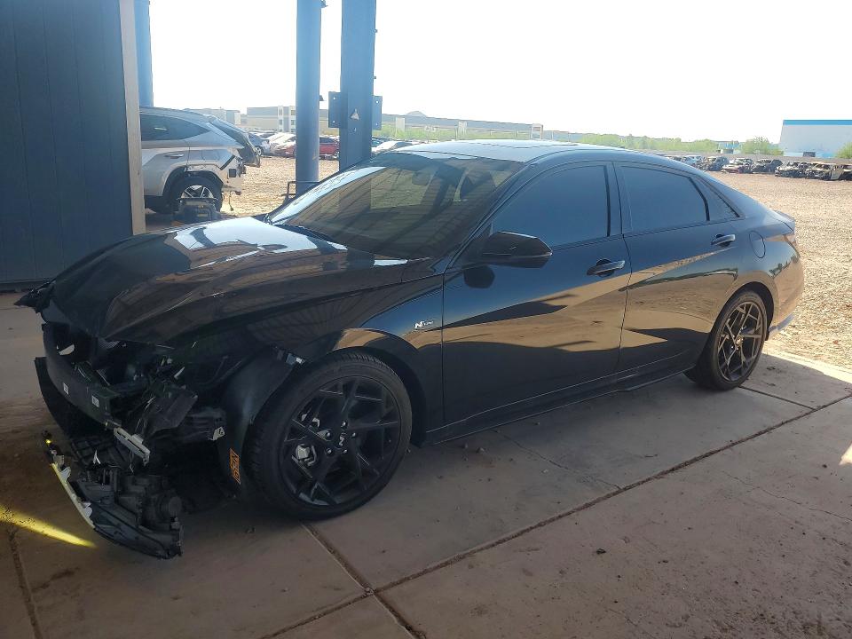2025 Hyundai Elantra VIN KMHLR4DF6SU939315 — COPART salvage auction photo