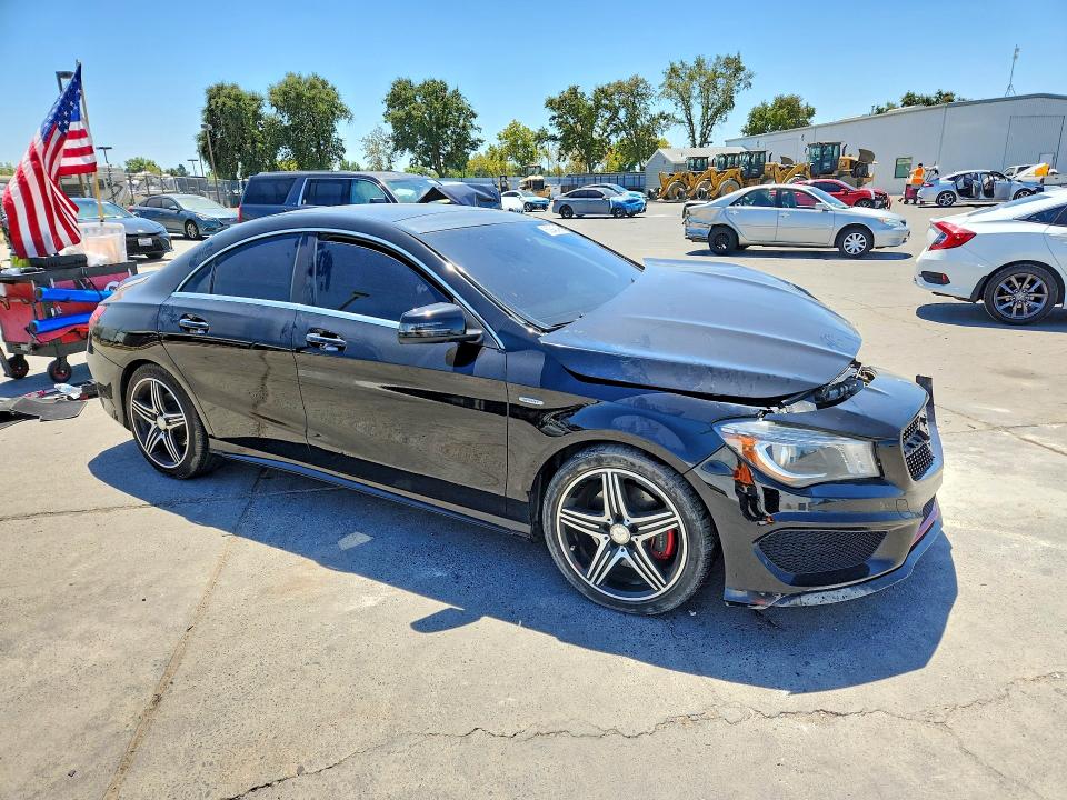 2016 Mercedes-benz Cla-klasse VIN WDDSJ4EB9GN377842 COPART salvage auction — FRONT END, Ca - Salvage Certificate, sold $675 on 2026-08-17 (photo 4)
