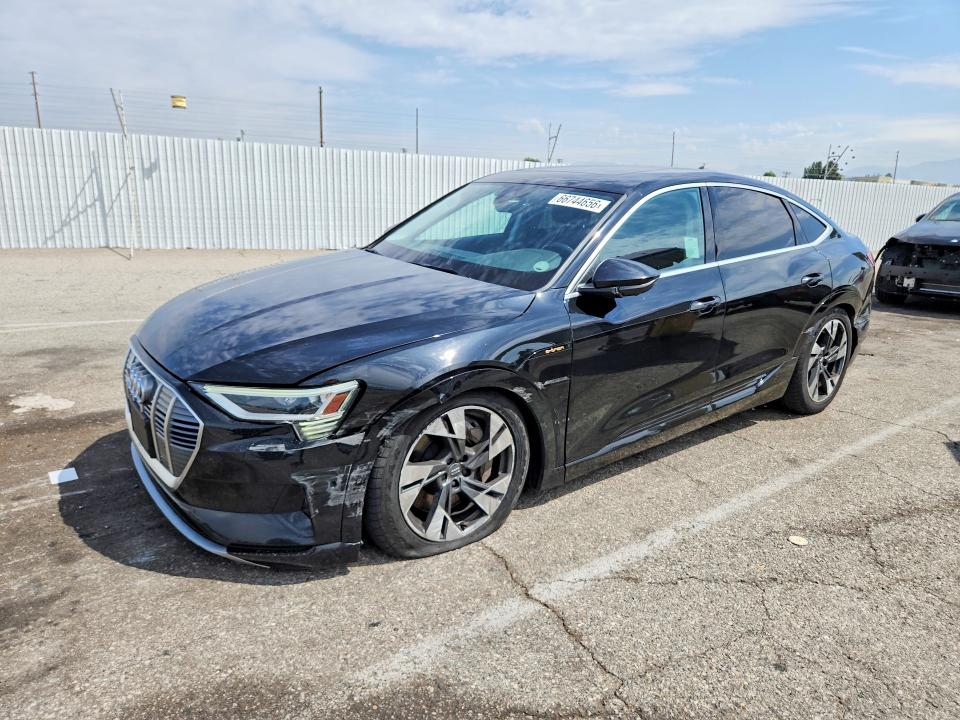 2020 Audi E-tron VIN WA12ABGEXLB036235 — COPART salvage auction photo