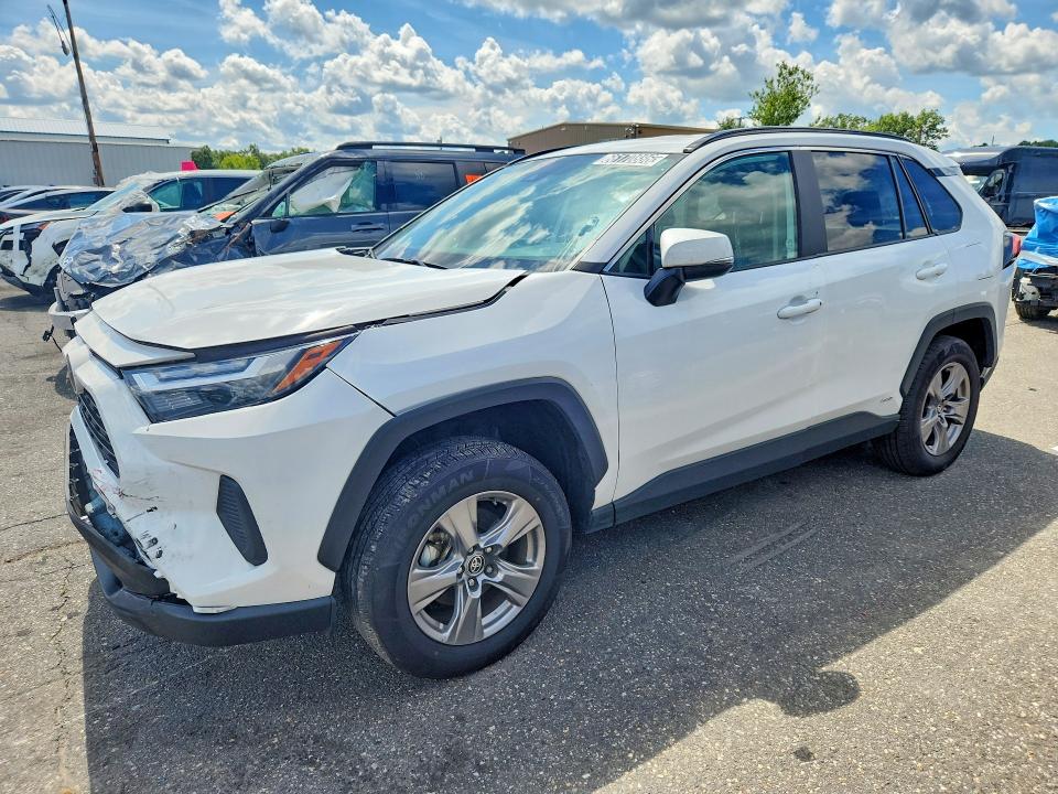 2025 Toyota Rav4 hybrid VIN 4T3RWRFV7SU164700 — COPART salvage auction photo