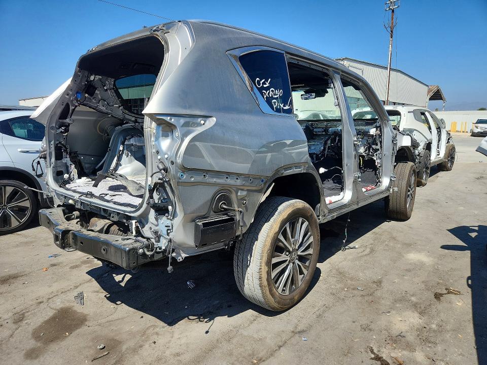 2024 Lexus Lx 600 VIN JTJAB7CX0R4062243 COPART salvage auction — STRIPPED, CA - SALVAGE CERTIFICATE, sold $16,300 on 2026-09-10 (photo 3)