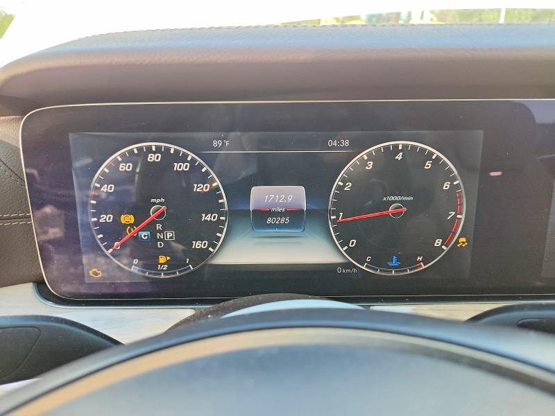 2018 Mercedes-benz E-klasse VIN WDD1J6GBXJF024161 COPART salvage auction — FRONT END, Md - Cert Of Salvage > 75% Damage, sold $11,000 on 2026-08-21 (photo 9)