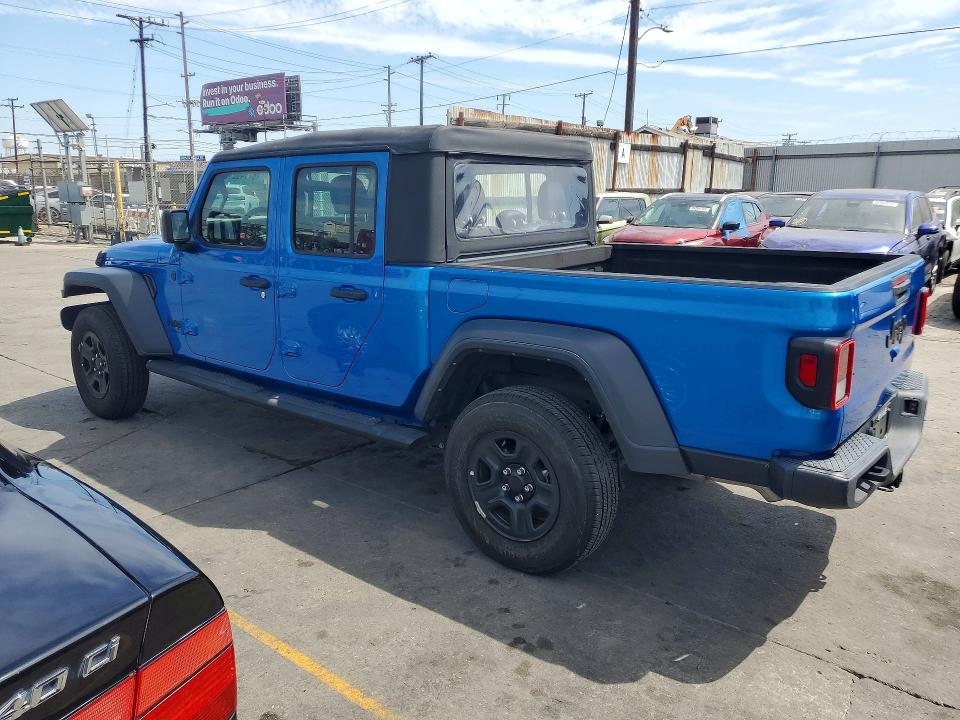 2023 Jeep Gladiator VIN 1C6HJTAG6PL559601 COPART salvage auction — FRONT END, CA - SALVAGE CERTIFICATE (P), sold $12,100 on 2026-08-31 (photo 2)