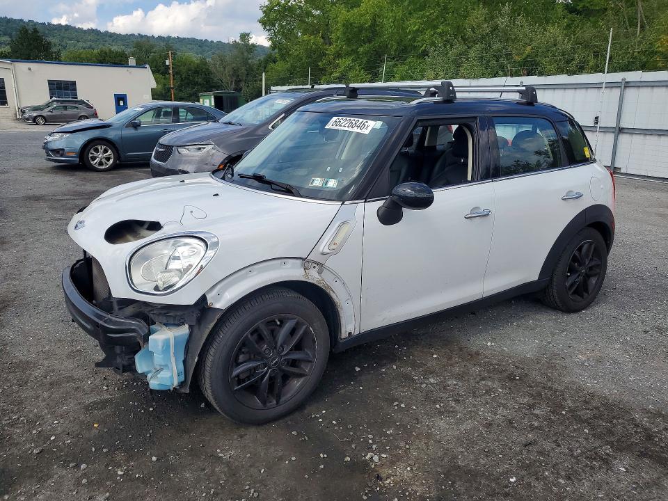 2014 Mini Cooper VIN WMWZB3C57EWR39240 COPART salvage auction — FRONT END, Pa - Certificate Of Salvage, sold $400 on 2026-09-06 (photo 1)
