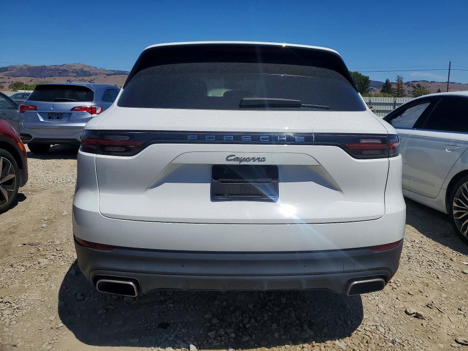 2020 Porsche Cayenne VIN WP1AA2AY2LDA00546 COPART salvage auction — FRONT END, Salvage Title, sold $18,400 on 2026-08-20 (photo 6)