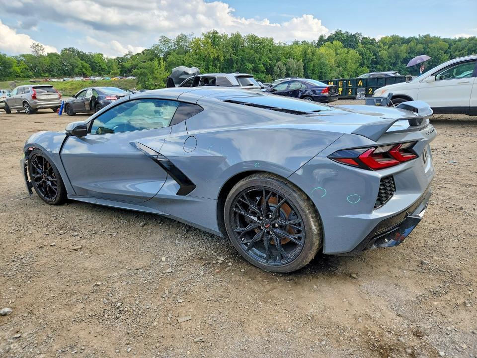 2024 Chevrolet Corvette VIN 1G1YB2D41R5111459 COPART salvage auction — FRONT END, NY - MV-907A SALVAGE CERTIFICATE, sold $32,500 on 2026-09-08 (photo 2)