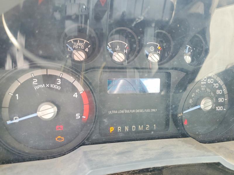 2016 Ford F550 VIN 1FDUF5GT0GEC46455 COPART salvage auction — REAR END, TX - CERTIFICATE OF TITLE, sold $8,000 on 2026-10-01 (photo 9)