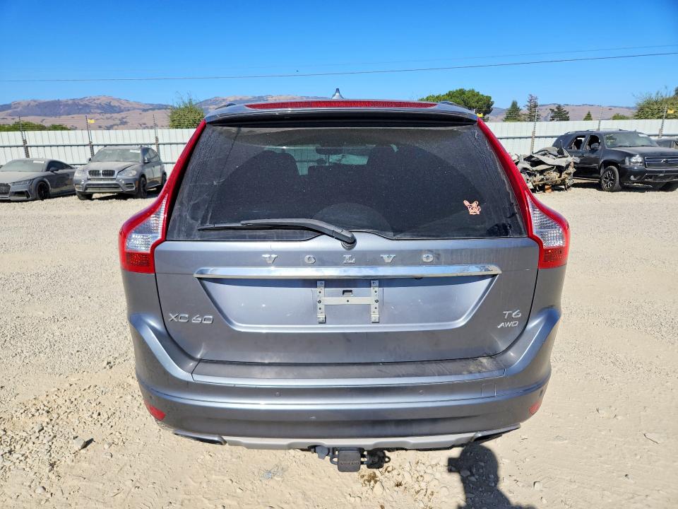 2016 Volvo Xc60 VIN YV449MRK9G2883028 COPART salvage auction — FRONT END, Ca - Salvage Certificate, sold $2,350 on 2026-09-03 (photo 6)