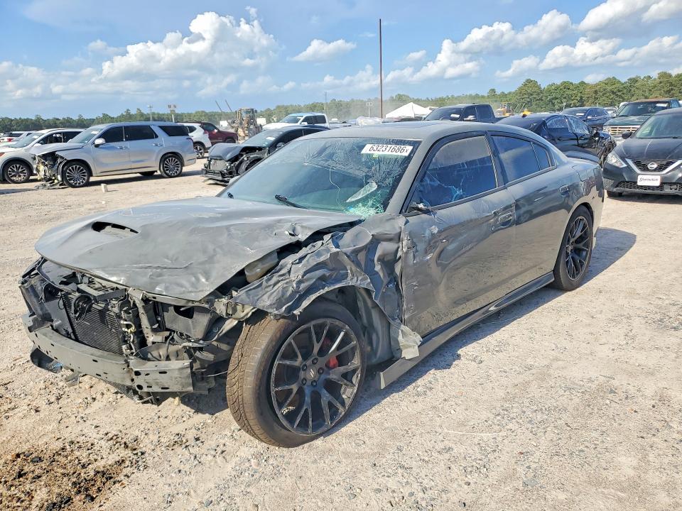 2018 Dodge Charger VIN 2C3CDXGJ3JH319290 — COPART salvage auction photo