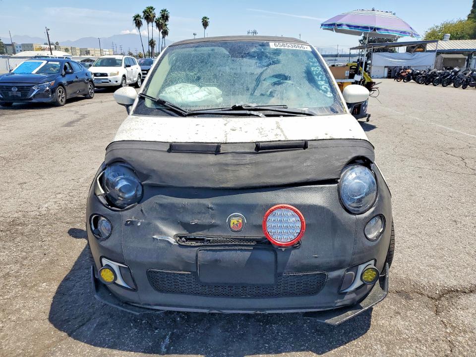 2012 Fiat 500 VIN 3C3CFFDR8CT123029 COPART salvage auction — FRONT END, Ca - Lien Papers-Salvage Or Ac, sold $50 on 2026-09-08 (photo 5)