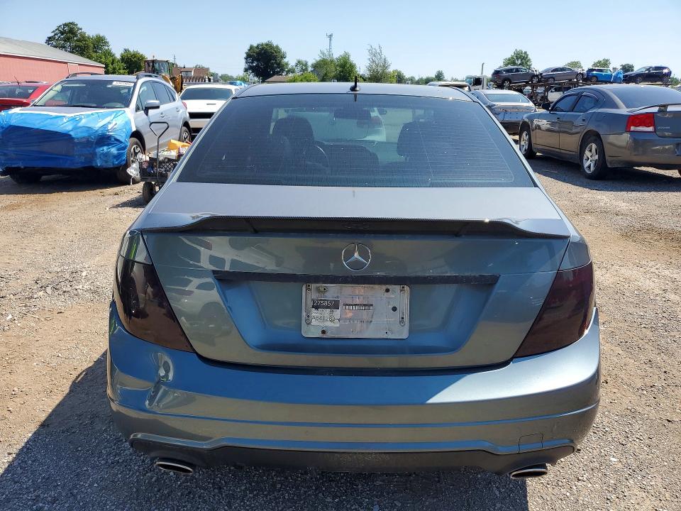 2012 Mercedes-benz C-klasse VIN WDDGF8FB9CA648283 COPART salvage auction — SIDE, On - Permit No Brand - Unfit, sold $1,650 on 2026-08-20 (photo 6)