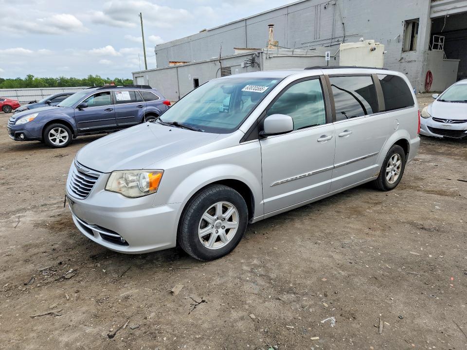 2012 Chrysler Voyager VIN 2C4RC1BG2CR125879 COPART salvage auction — REAR END, Md - Certificate Of Title, sold $800 on 2026-09-08 (photo 1)