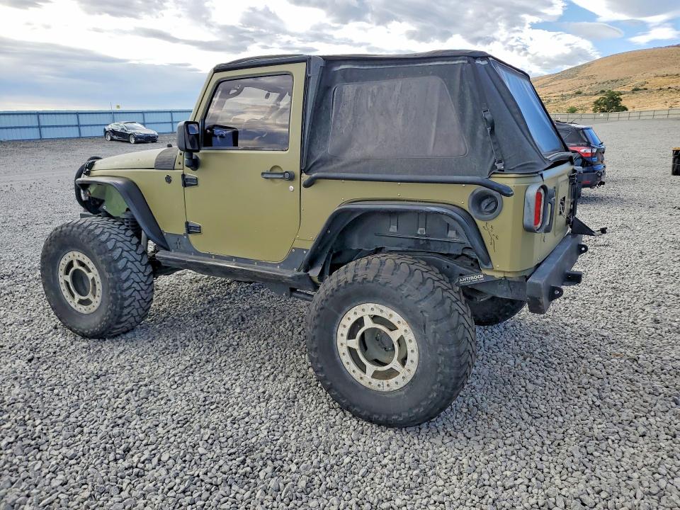 2013 Jeep Wrangler VIN 1C4BJWCG4DL562358 COPART salvage auction — MECHANICAL, Nv - Certificate Of Title, sold $5,500 on 2026-09-16 (photo 2)