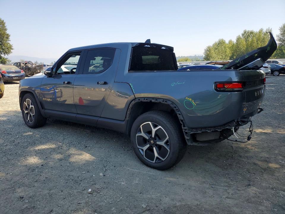 2022 Rivian R1t VIN 7FCTGAAA9NN011282 COPART salvage auction — REAR END, Wa - Bill Of Sale, sold $21,300 on 2026-08-17 (photo 2)