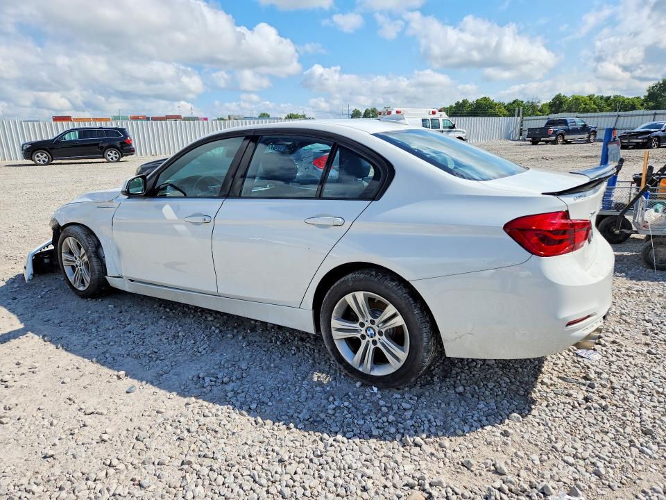 2016 BMW 3er VIN WBA8E3G59GNT77881 COPART salvage auction — FRONT END, Oh - Certificate Of Title, sold $3,450 on 2026-08-14 (photo 2)