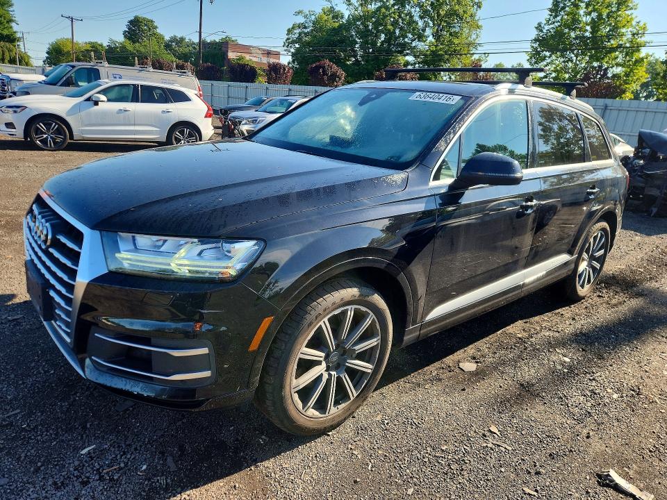 2017 Audi Q7 VIN WA1LAAF76HD016691 — COPART salvage auction photo