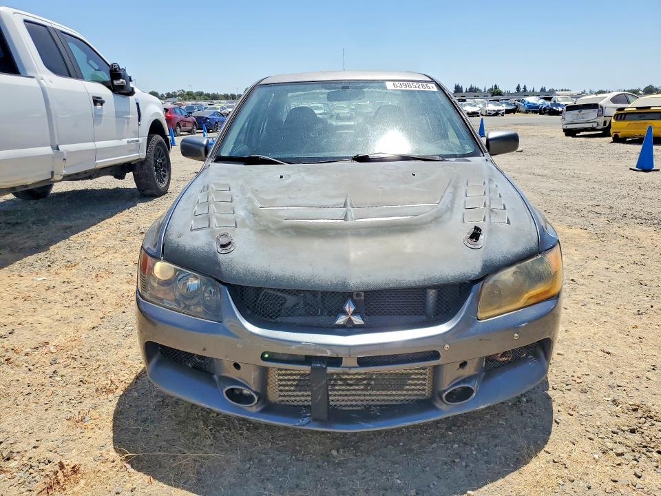 2006 Mitsubishi Lancer evolution VIN JA3AH86C86U066275 COPART salvage auction — FRONT END, CA - DIS/DLR/EXP ONLY CLEAN TITLE, sold $14,100 on 2026-08-18 (photo 5)