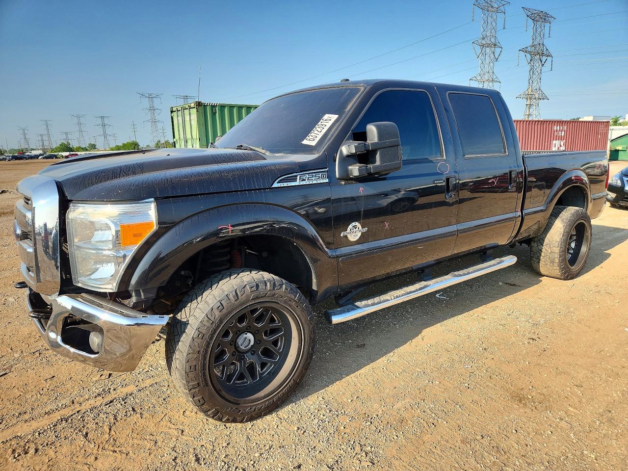 2014 Ford F-250 Super Duty VIN 1FT7W2BT4EEB06185 — COPART salvage auction photo