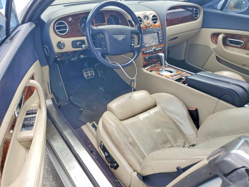 2005 Bentley Continental VIN SCBCR63W95C024120 COPART salvage auction — FRONT END, FL - CERTIFICATE OF TITLE, sold $9,200 on 2026-08-19 (photo 8)